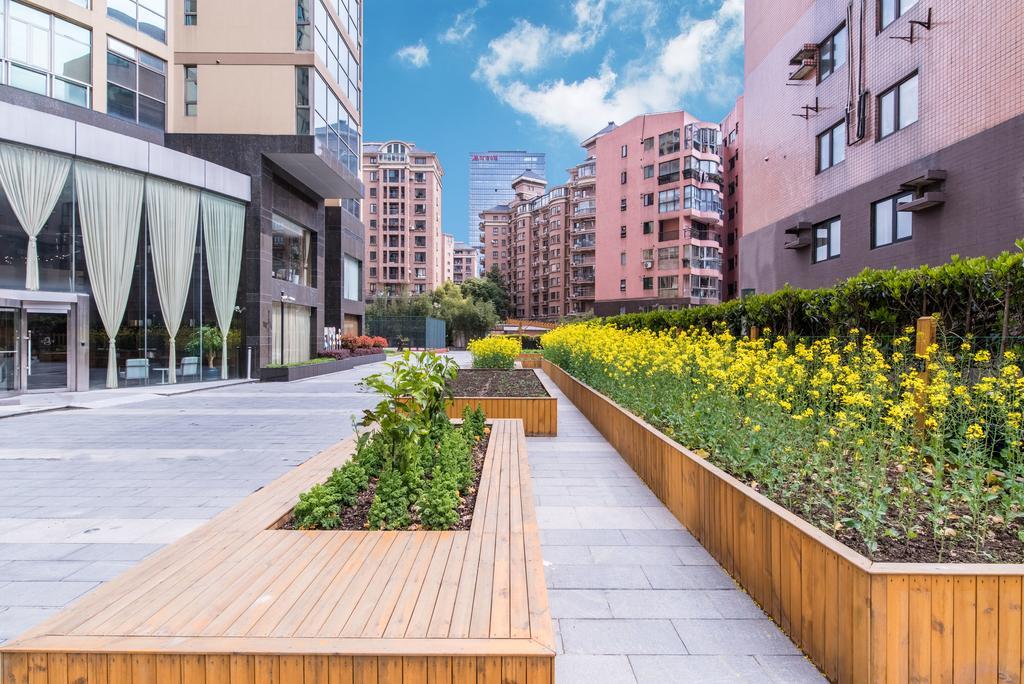 Green Court Residence Jinqiao Diamond Shanghai Xangai Exterior foto